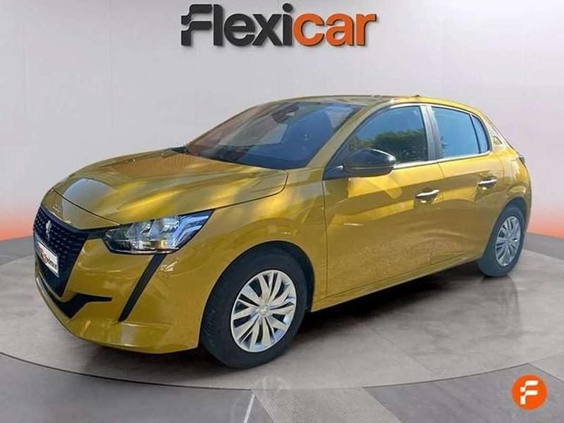 Usado Peugeot 208 75 CV (55 kW) 2022 Amarillo Utilitario