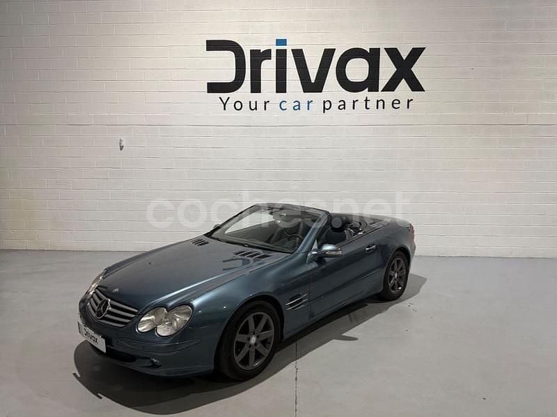 Usado Mercedes SL500 306 CV (225 kW) 2002 Verde Descapotable