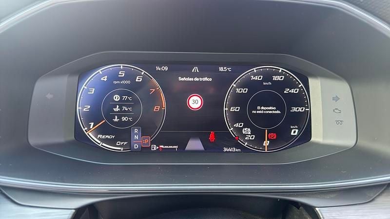 Usado Cupra Leon VZ 310 CV (228 kW) 2022 Negro Familiar