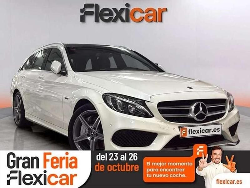 Blanco Usado 2018 Mercedes C350e Familiar | 22.390 € (Buen precio) - Imagen 1/4