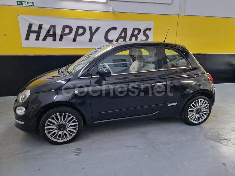 Negro Usado 2016 Fiat 500 Lounge Berlina | 7499 € (Precio justo) - Imagen 1/4