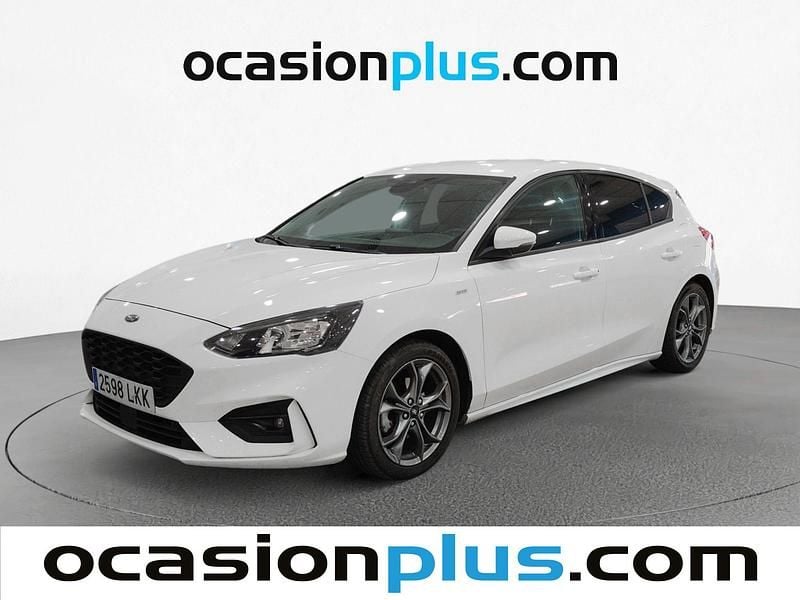 Blanco Usado 2020 Ford Focus ST-Line Utilitario | 14.046 € (Precio justo) - Imagen 1/4