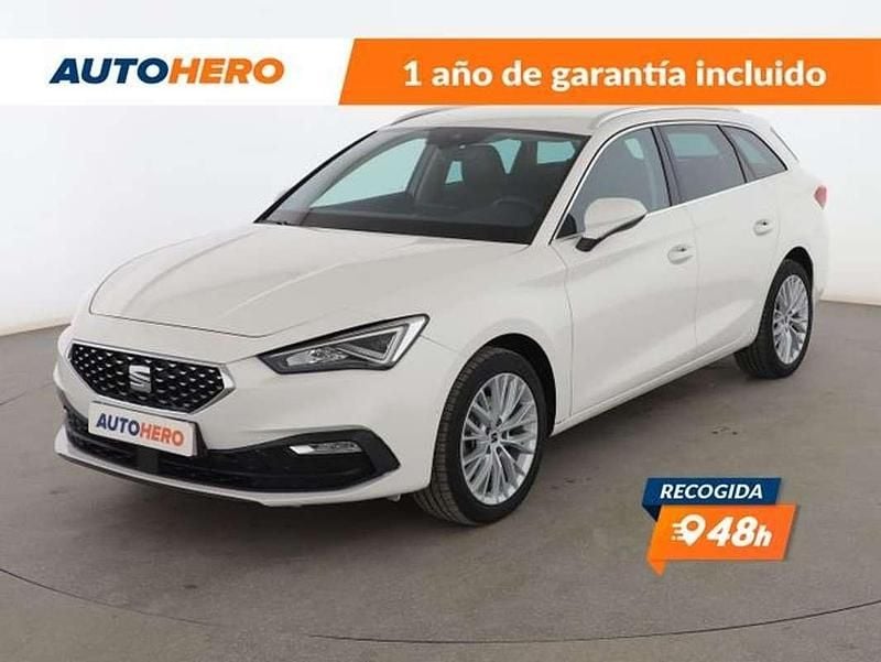Blanco Usado 2021 Seat Leon ST XCELLENCE Familiar | 17.237 € (Buen precio) - Imagen 1/3