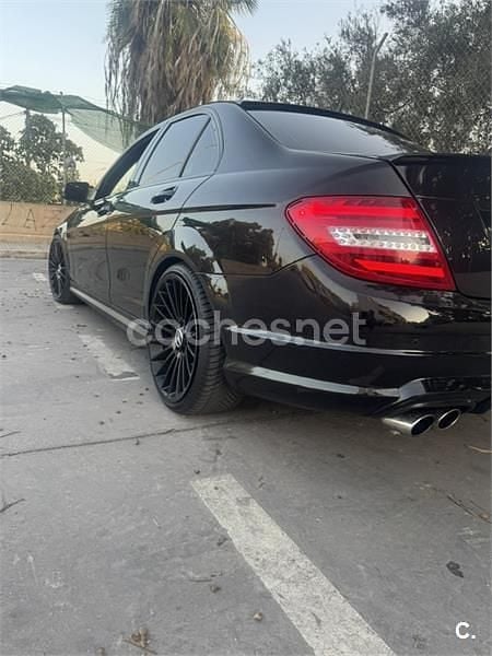 Usado Mercedes C350 Avantgarde 272 CV (200 kW) 2008 Negro Berlina