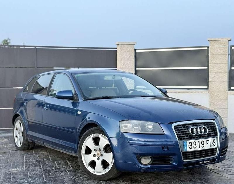 Azul Usado 2007 Audi A3 Sportback Utilitario | 3999 € (Precio justo) - Imagen 1/4