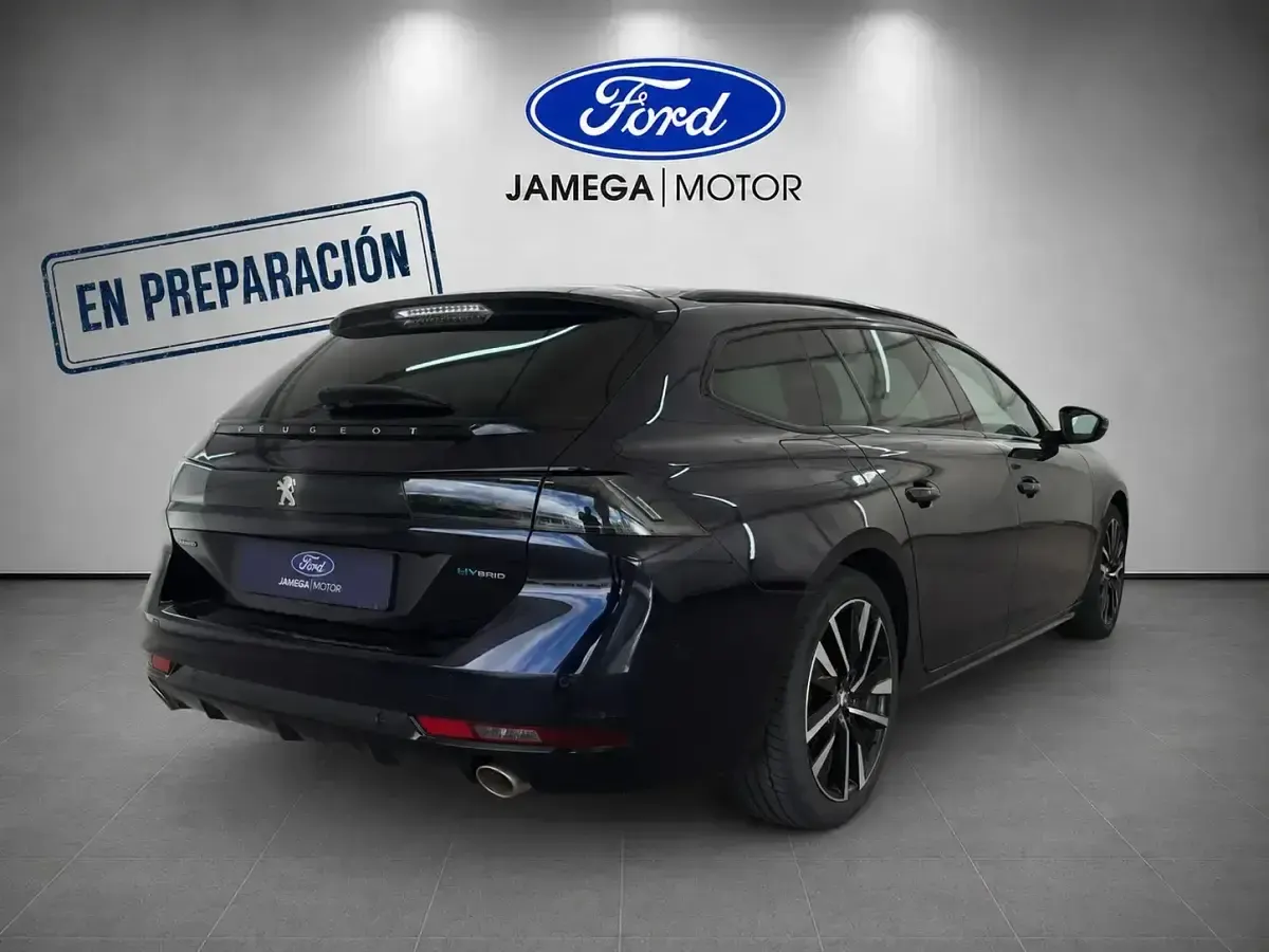 Usado Peugeot 508 SW GT 225 CV (165 kW) 2022 Negro Familiar