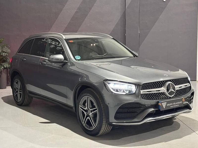 Usado Mercedes GLC200 163 CV (119 kW) 2021 Gris SUV