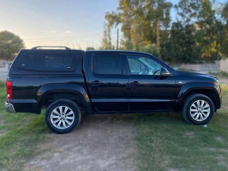 Usado VW Amarok Trendline 179 CV (131 kW) 2013 Negro Recogida