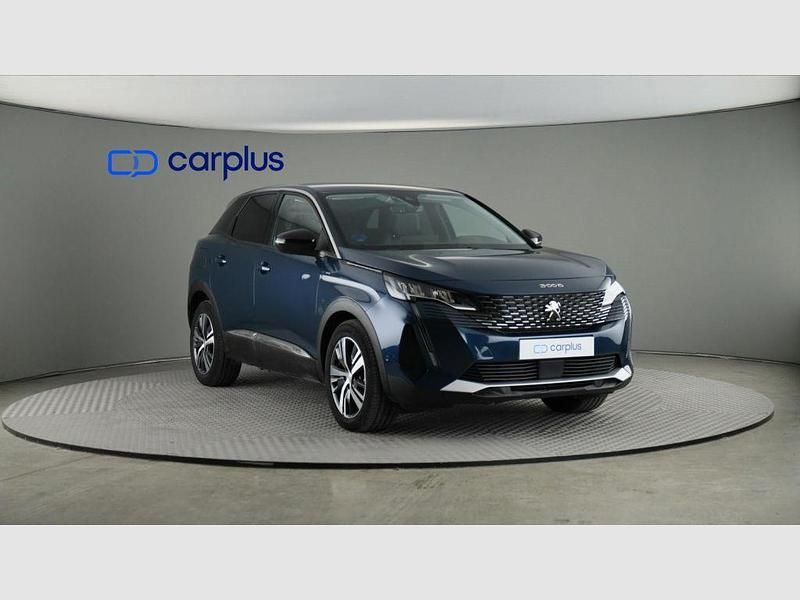Usado Peugeot 3008 Allure 225 CV (165 kW) 2022 Azul vertigo (metalizado) SUV