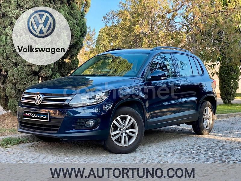 Azul Usado 2012 VW Tiguan Advance SUV | 13.995 € (Un poco caro) - Imagen 1/4