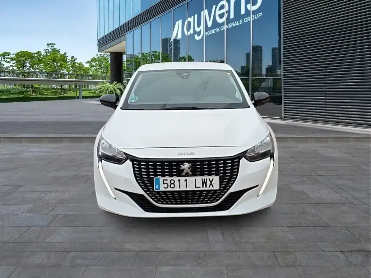 Usado Peugeot 208 Active 101 CV (74 kW) 2022 Blanco Utilitario