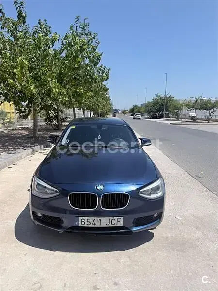 Usado BMW 118 143 CV (105 kW) 2015 Azul Utilitario