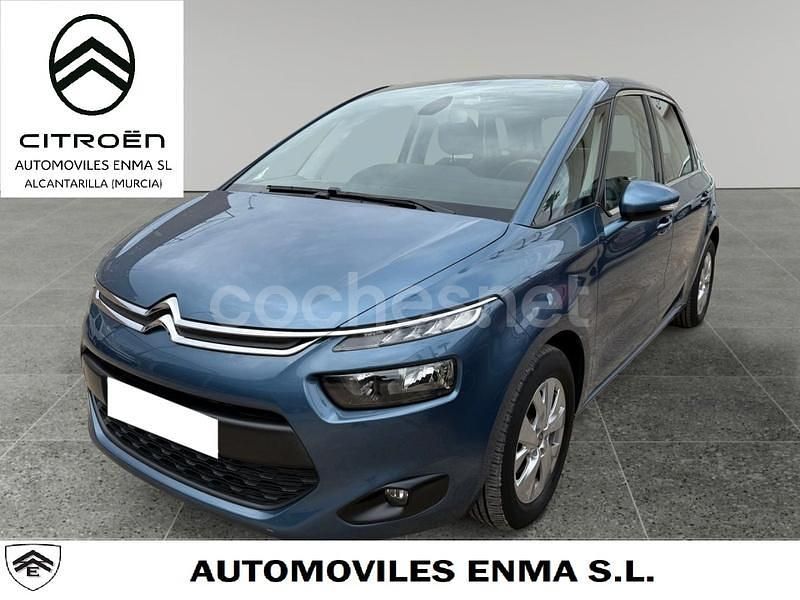 Usado Citroën C4 Picasso Seduction 92 CV (67 kW) 2015 Azul Monovolumen