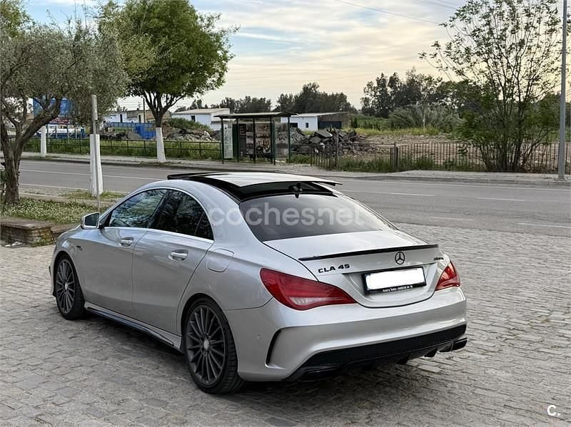 Usado Mercedes CLA45 AMG 381 CV (280 kW) 2016 Gris / plata Berlina