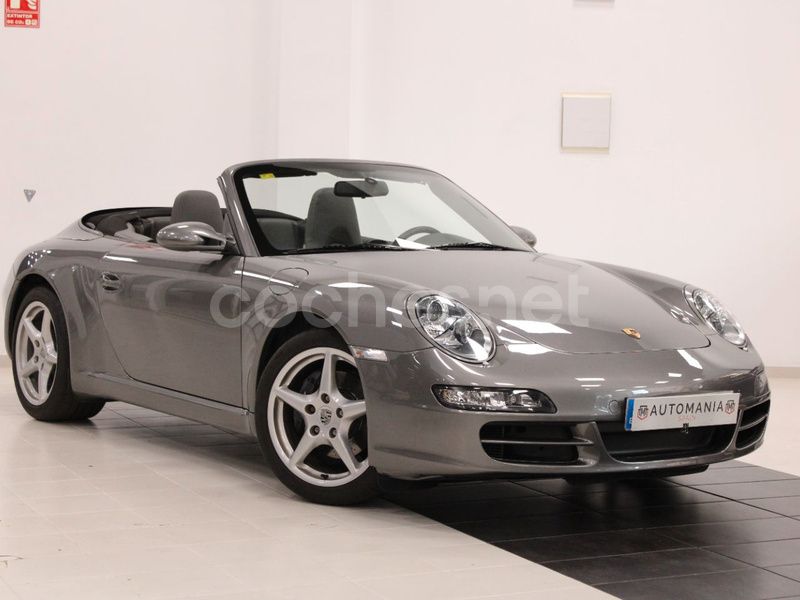 Gris / plata Usado 2008 Porsche 911 Carrera Cabriolet Descapotable | 59.990 € - Imagen 1/4