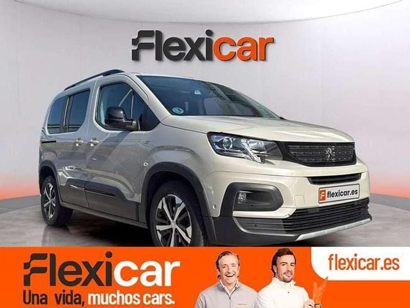 Beige Usado 2021 Peugeot Rifter GT Monovolumen | 16.990 € (Super precio) - Imagen 1/4