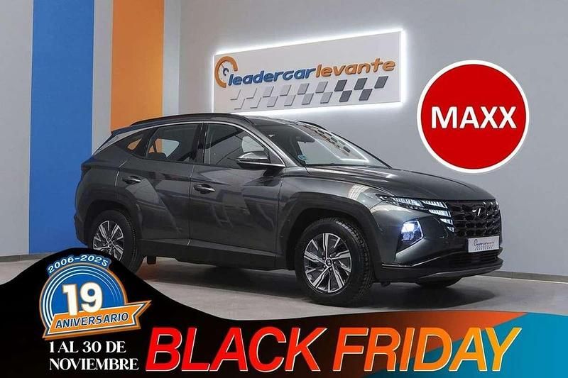 Gris Usado 2022 Hyundai Tucson SUV | 20.900 € (Buen precio) - Imagen 1/4