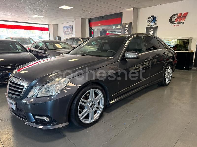 Gris / plata Usado 2010 Mercedes E250 Avantgarde Berlina | 13.990 € (Precio justo) - Imagen 1/4