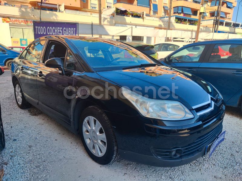 Negro Usado 2009 Citroën C4 Exclusive Berlina | 4499 € (Precio justo) - Imagen 1/4