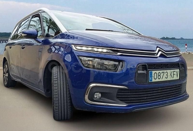 Usado Citroën Grand C4 Picasso Feel 120 CV (88 kW) 2017 Azul Monovolumen