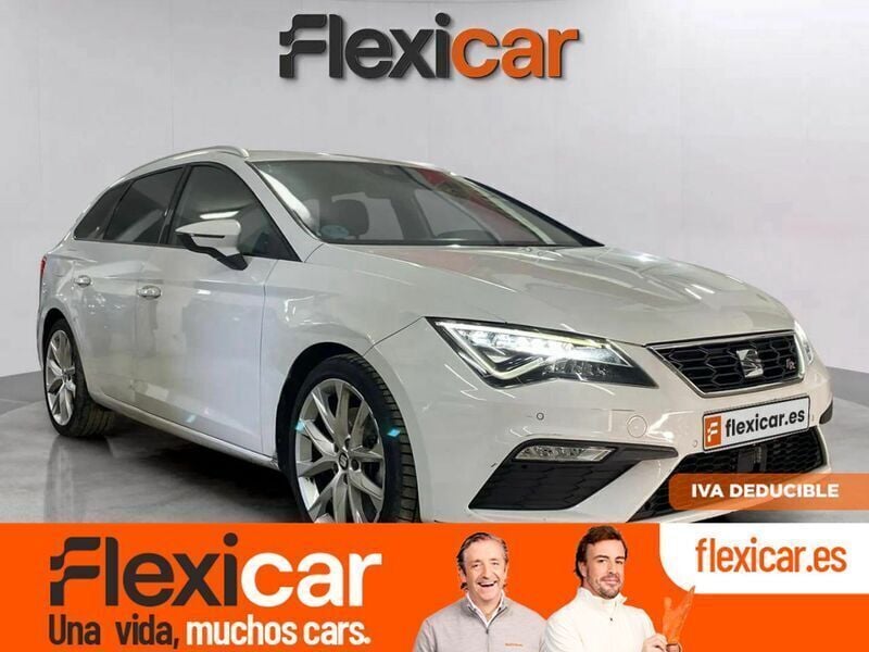 Blanco Usado 2019 Seat Leon ST FR Familiar | 16.990 € (Precio justo) - Imagen 1/4
