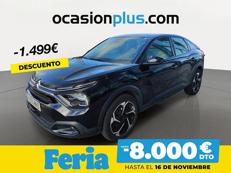Negro Usado 2023 Citroën C4 Feel Berlina | 16.490 € (Precio justo) - Imagen 1/4