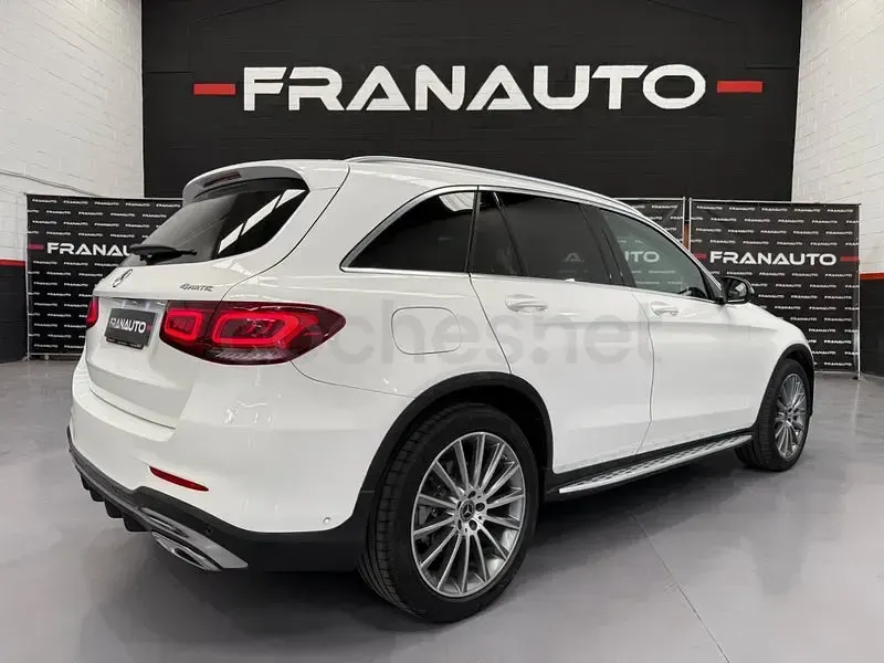 Usado Mercedes GLC220 194 CV (142 kW) 2022 Blanco SUV