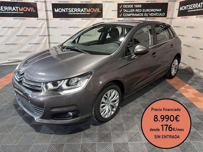 Usado Citroën C4 Seduction 92 CV (67 kW) 2015 Gris Utilitario