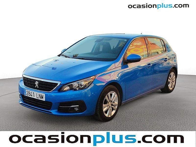 Azul Usado 2021 Peugeot 308 Active Utilitario | 14.000 € (Caro) - Imagen 1/4
