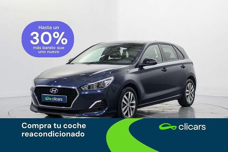 Azul Usado 2018 Hyundai i30 GO! Utilitario | 12.790 € (Precio justo) - Imagen 1/4