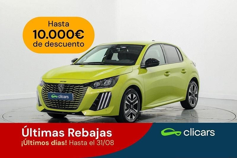 Amarillo Usado 2024 Peugeot 208 Allure Utilitario | 15.390 € (Precio justo) - Imagen 1/4