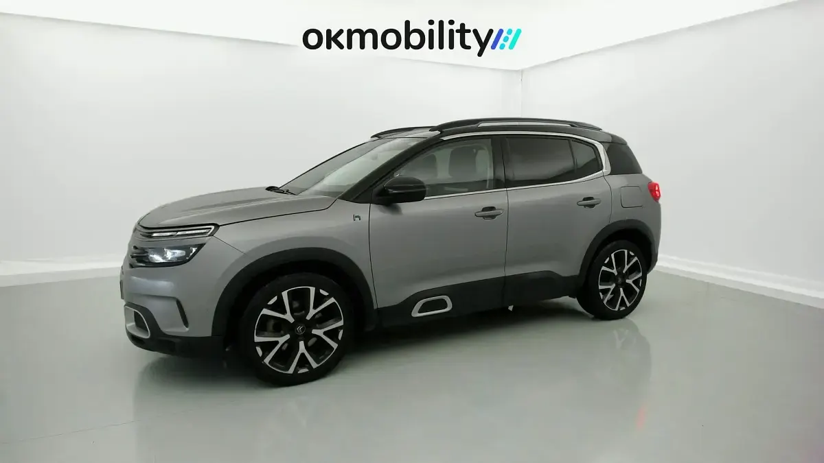 Usado Citroën C5 Aircross Shine 225 CV (165 kW) 2022 Gris acier / negro SUV