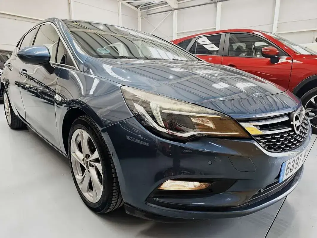 Brugt Opel Astra Dynamic 110 HK (80 kW) 2016 Blå Hatchback
