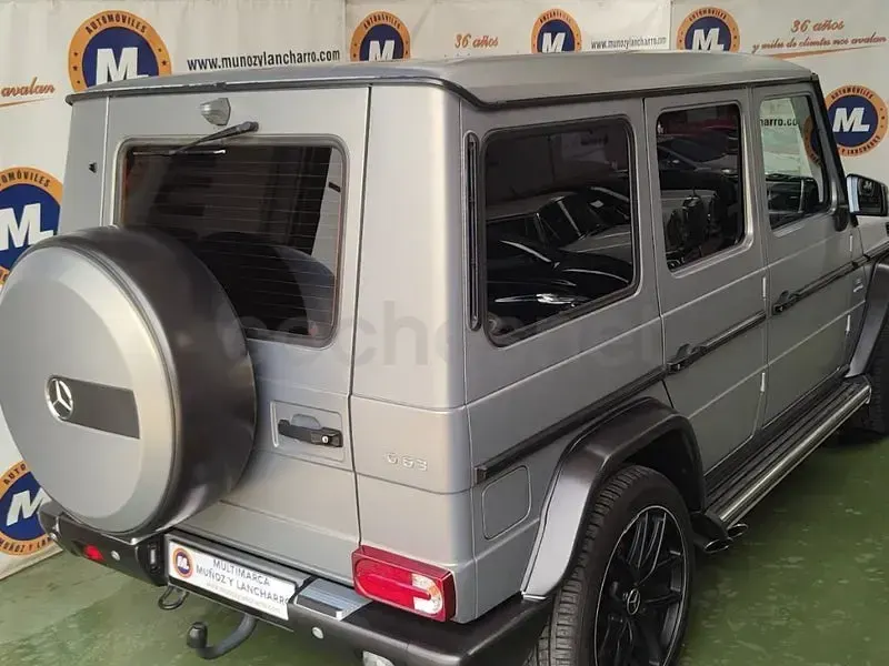 Usado Mercedes G63 AMG 585 CV (430 kW) 2018 Gris / plata SUV
