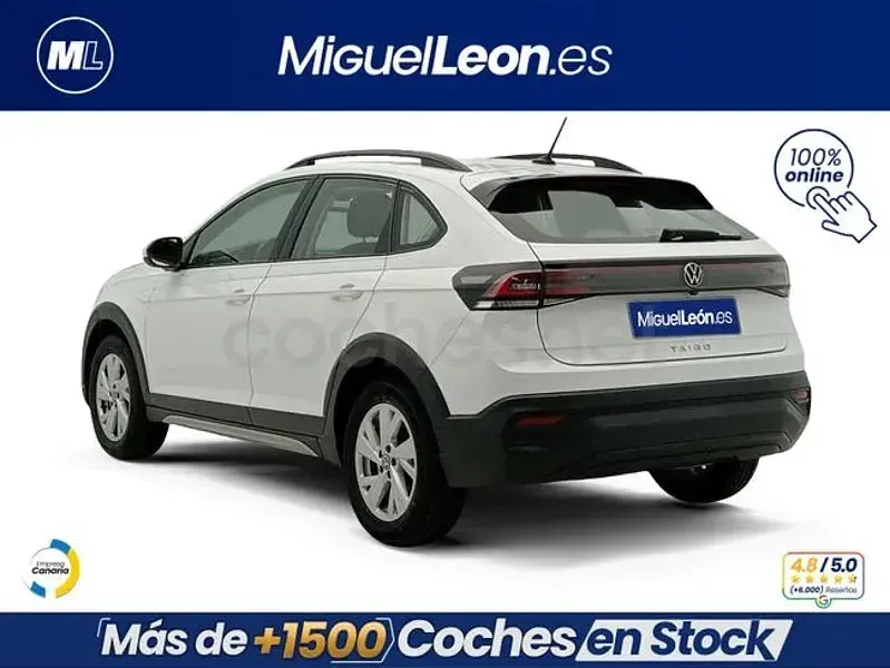 Usado VW Taigo Life 95 CV (69 kW) 2023 Blanco SUV