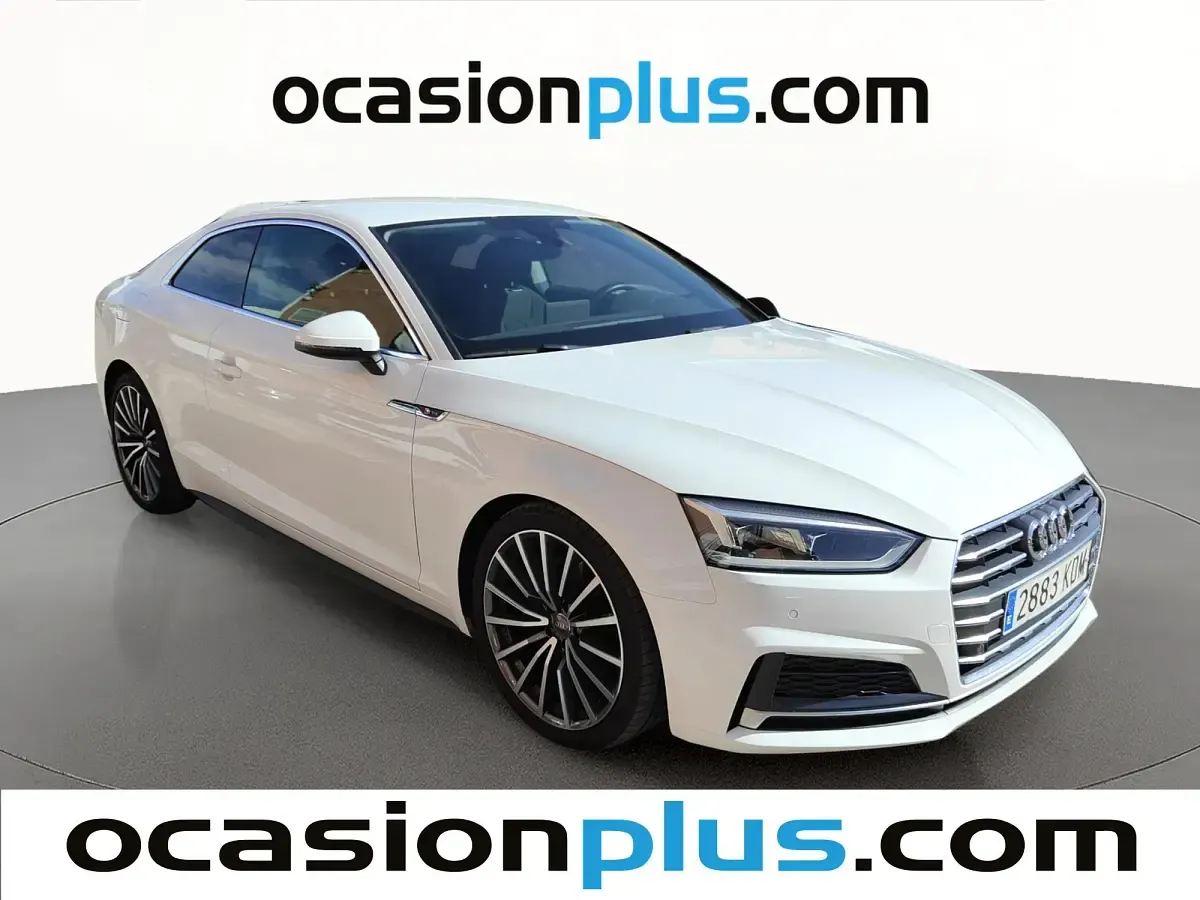 Usado Audi A5 S-Line 190 CV (139 kW) 2017 Blanco Coupe