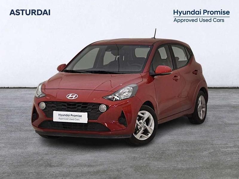 Rojo Usado 2022 Hyundai i10 Utilitario | 12.900 € (Precio justo) - Imagen 1/4