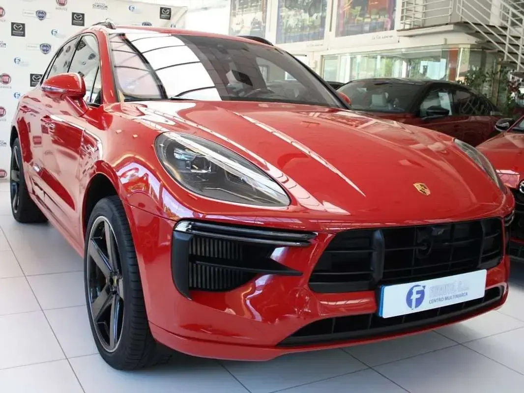 Usado Porsche Macan Turbo 441 CV (324 kW) 2021 Rojo SUV