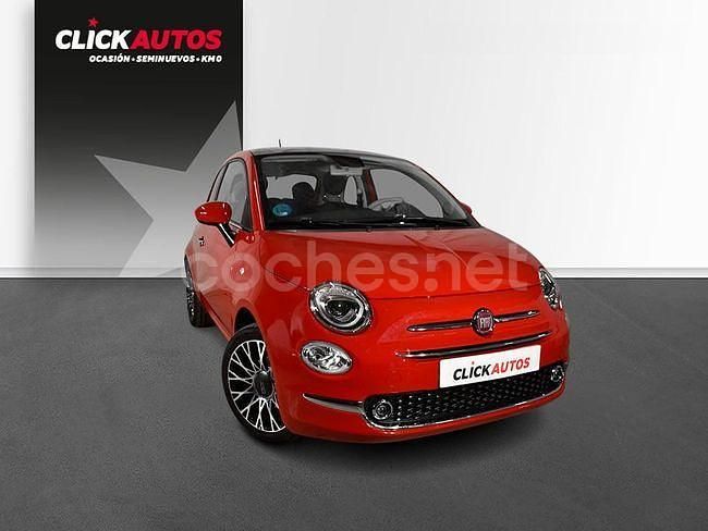 Usado Fiat 500 70 CV (51 kW) 2023 Rojo Berlina