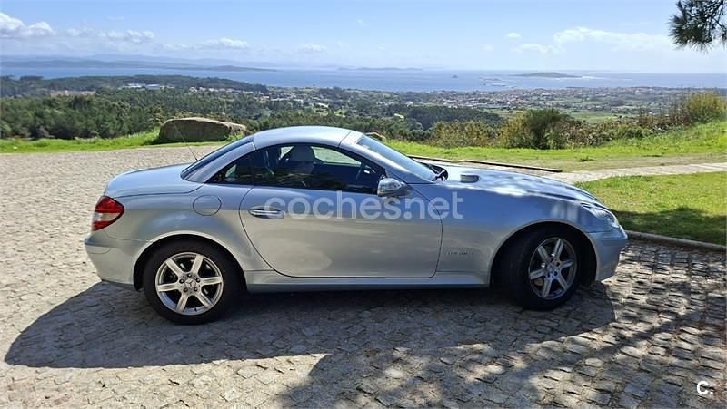 Usado Mercedes SLK200 163 CV (119 kW) 2005 Gris / plata Descapotable