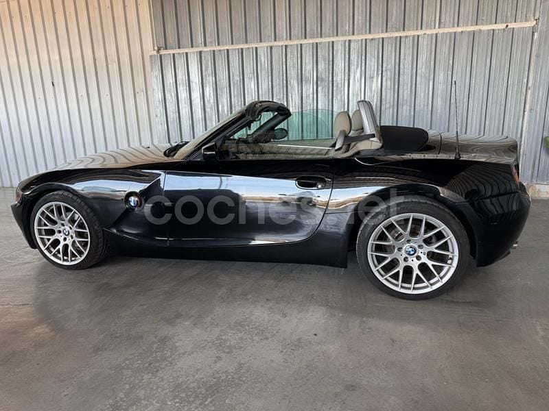 Negro Usado 2005 BMW Z4 Descapotable | 11.999 € (Un poco caro) - Imagen 1/4