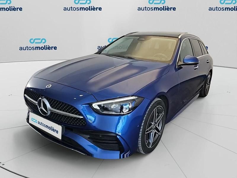 Azul Usado 2024 Mercedes C300 Familiar | 42.627 € (Precio justo) - Imagen 1/4