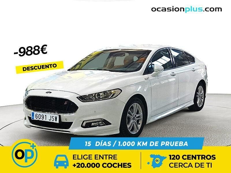 Blanco Usado 2016 Ford Mondeo Trend Berlina | 12.362 € (Precio justo) - Imagen 1/4