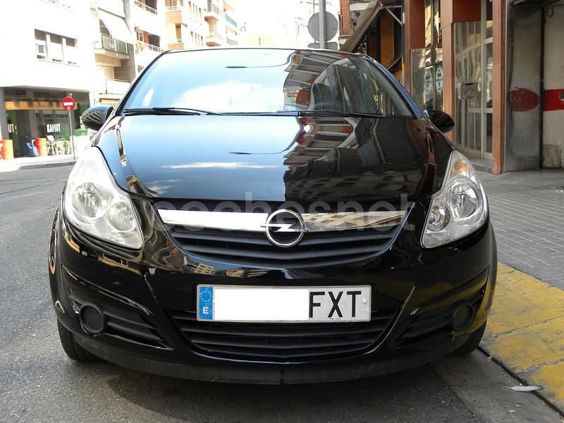 Usado Opel Corsa Cosmo 75 CV (55 kW) 2007 Negro Berlina