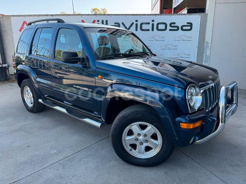 Azul Usado 2002 Jeep Cherokee Limited SUV | 7500 € (Precio justo) - Imagen 1/4
