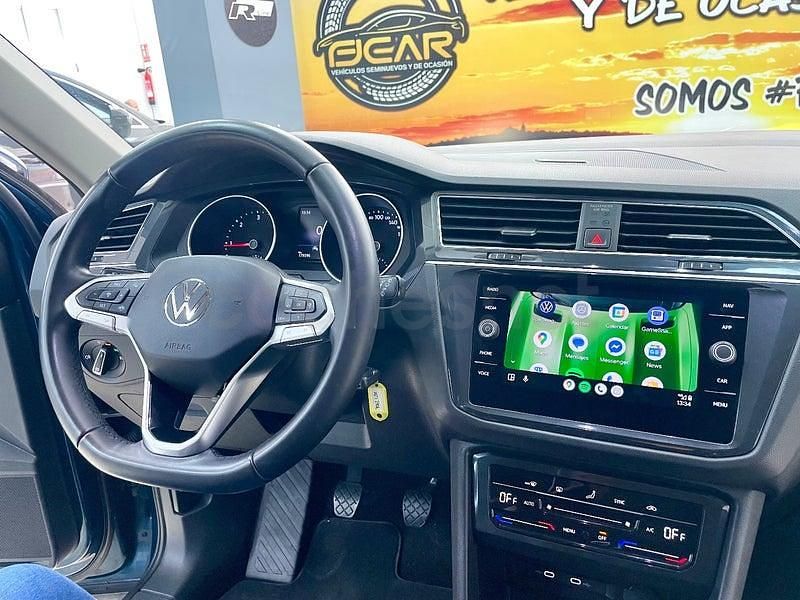 Usado VW Tiguan Life 122 CV (89 kW) 2021 Azul SUV