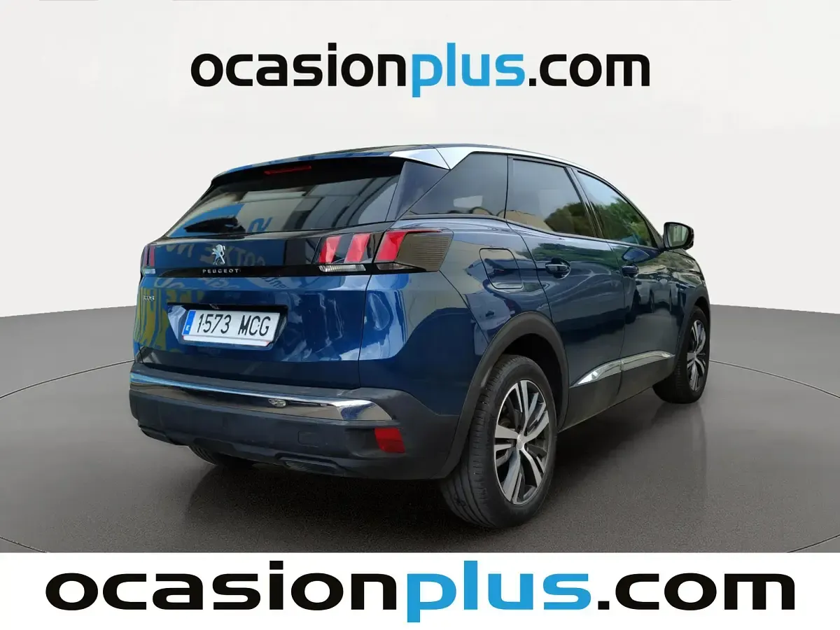 Usado Peugeot 3008 Allure 130 CV (95 kW) 2022 Azul SUV