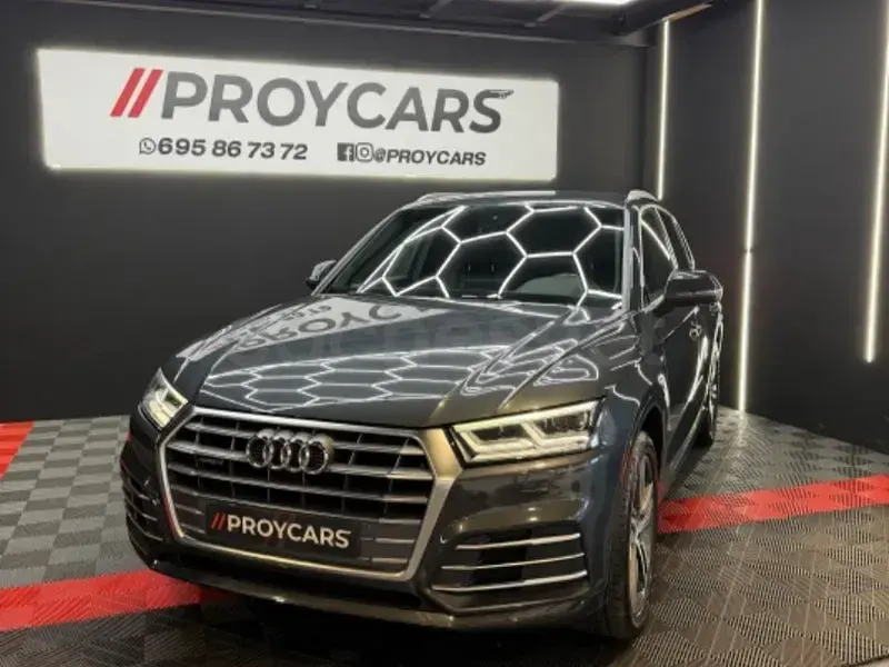 Usado Audi Q5 S-Line 190 CV (139 kW) 2017 Gris / plata SUV
