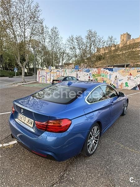 Usado BMW 420 190 CV (139 kW) 2015 Azul Coupe