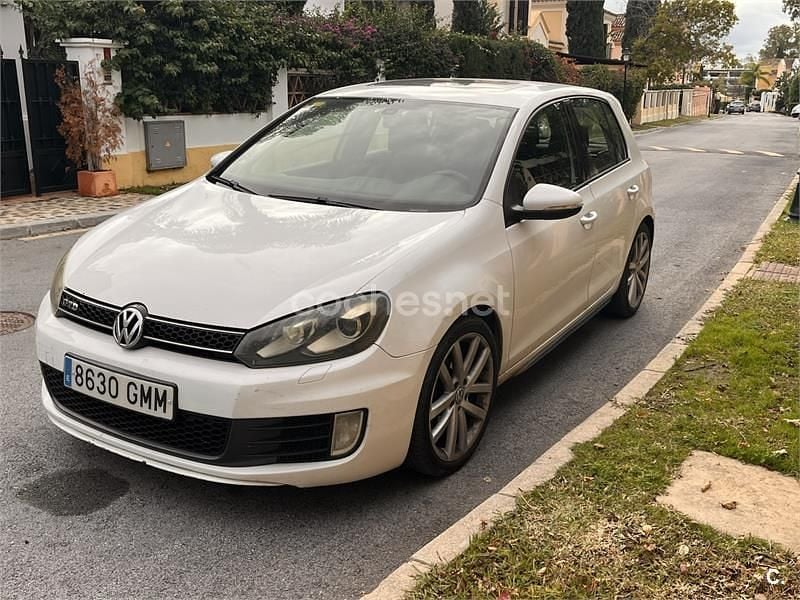 Usado VW Golf VI GTD 170 CV (125 kW) 2009 Blanco Utilitario